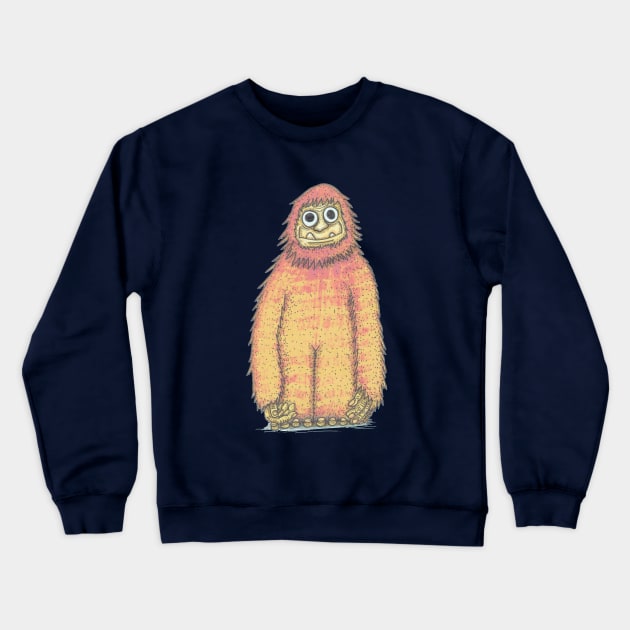 young Yowie Crewneck Sweatshirt by Toonacarbra Studio